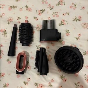 Dyson Pink Airwrap Attachments
